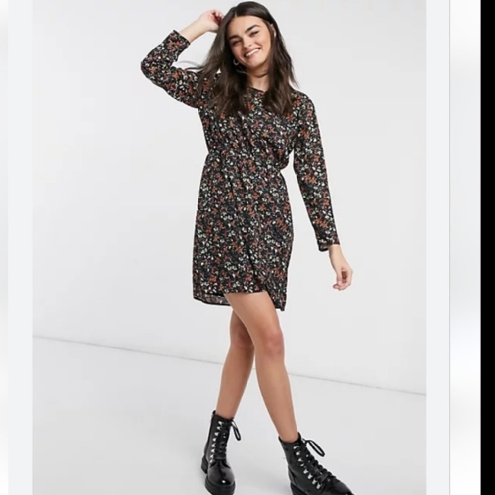 J.Crew Mercantile floral print skater dress